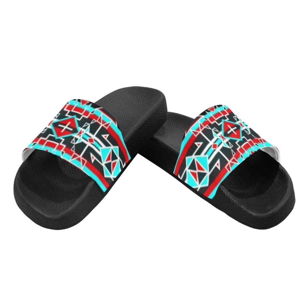 Force of Nature Windstorm Women's Slide Sandals (Model 057) Women's Slide Sandals (057) e-joyer