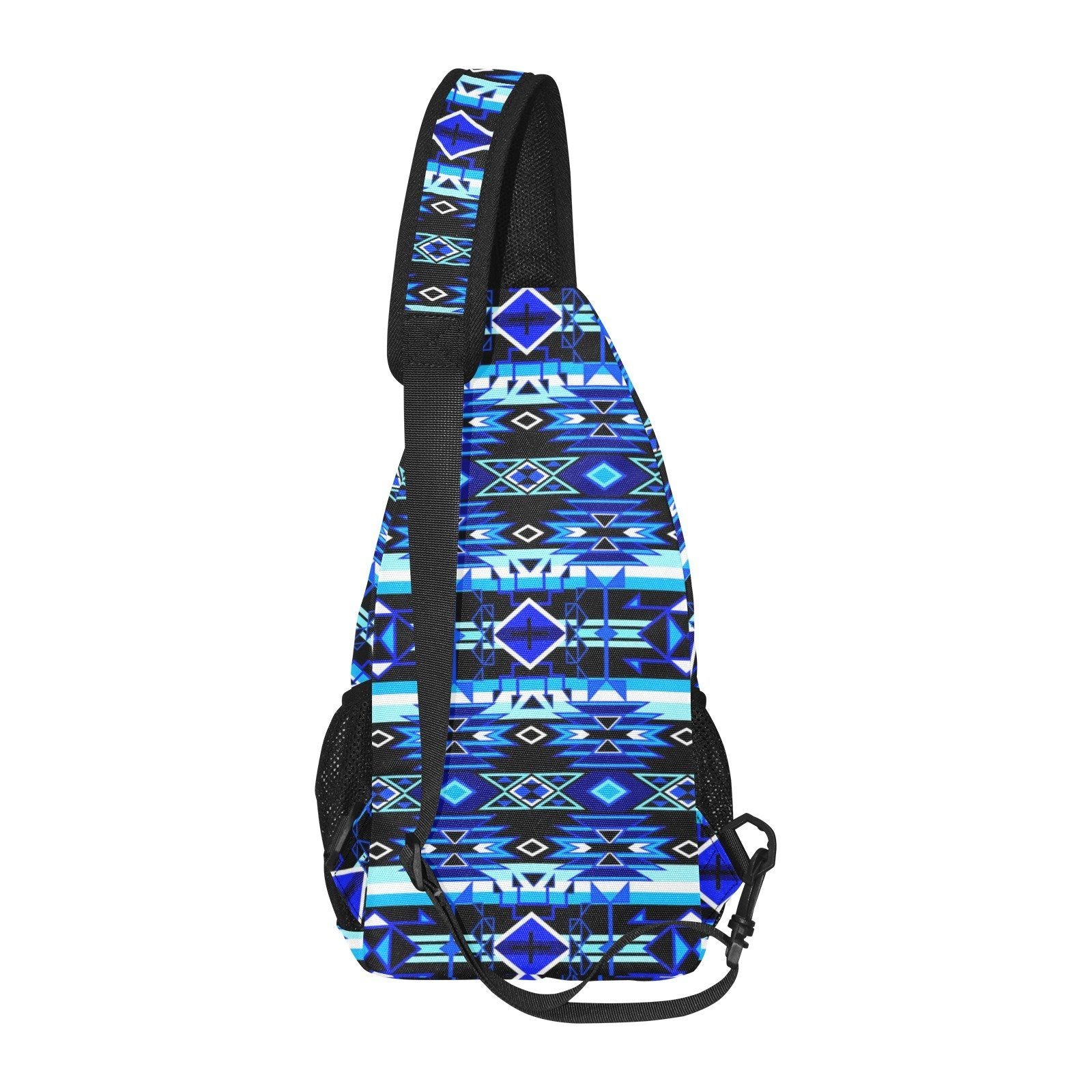 Force of Nature Winter Night All Over Print Chest Bag (Model 1719) All Over Print Chest Bag (1719) e-joyer