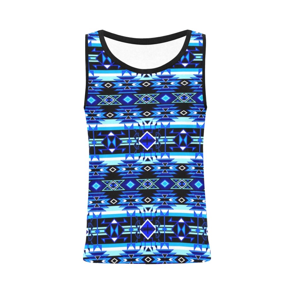 Force of Nature Winter Night All Over Print Tank Top for Women (Model T43) All Over Print Tank Top for Women (T43) e-joyer