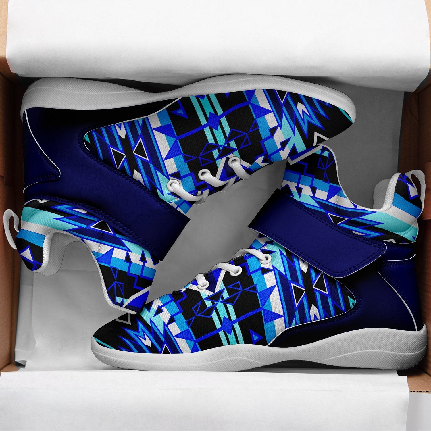 Force of Nature Winter Night Ipottaa Basketball / Sport High Top Shoes 49 Dzine