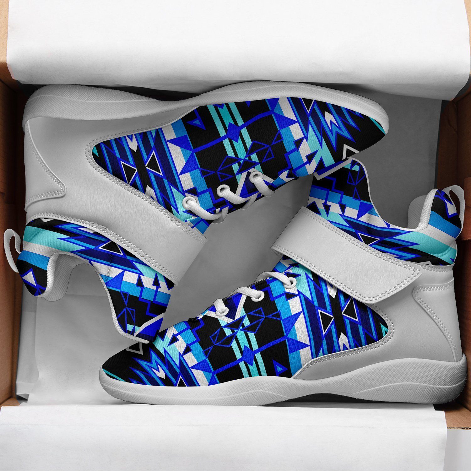 Force of Nature Winter Night Kid's Ipottaa Basketball / Sport High Top Shoes 49 Dzine