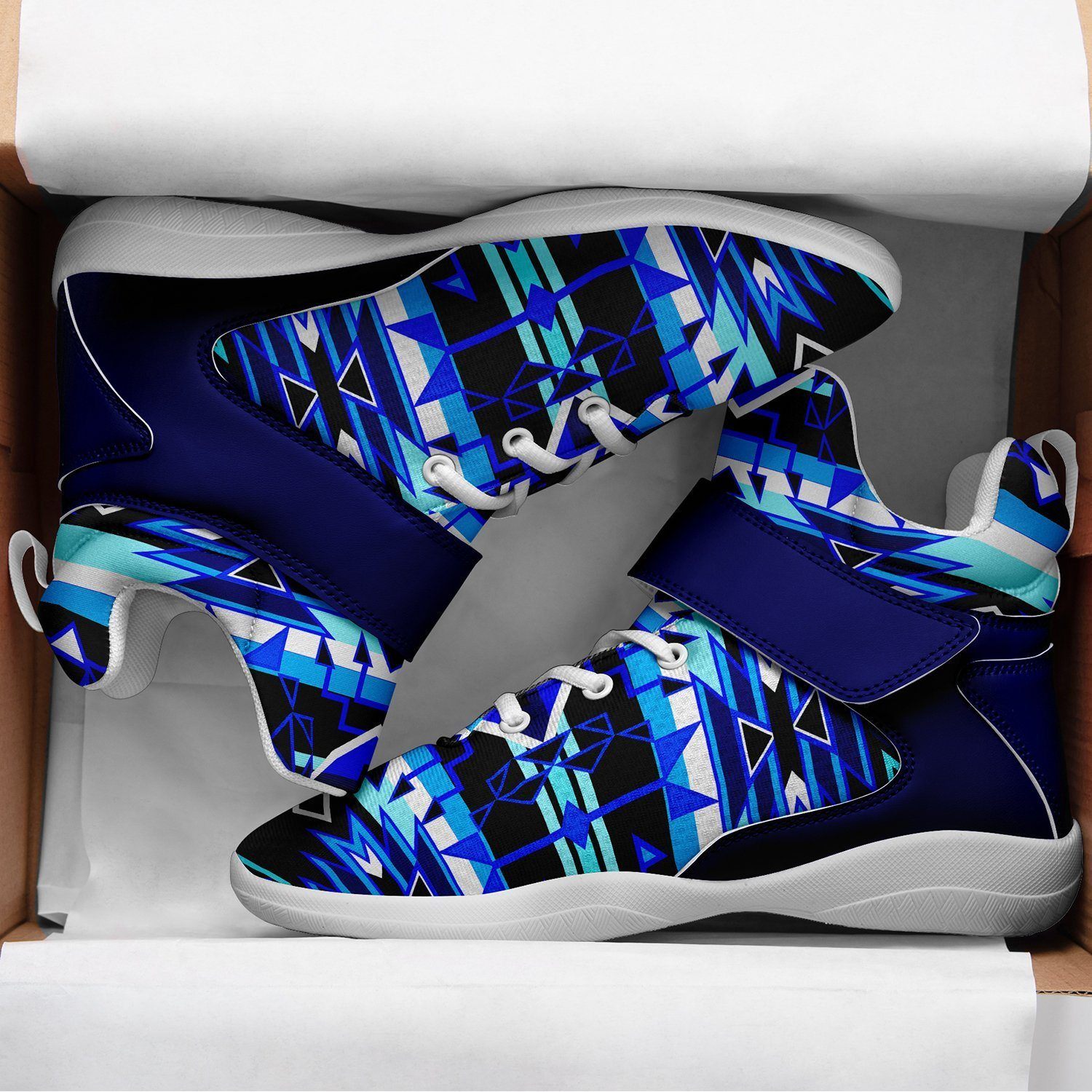 Force of Nature Winter Night Kid's Ipottaa Basketball / Sport High Top Shoes 49 Dzine