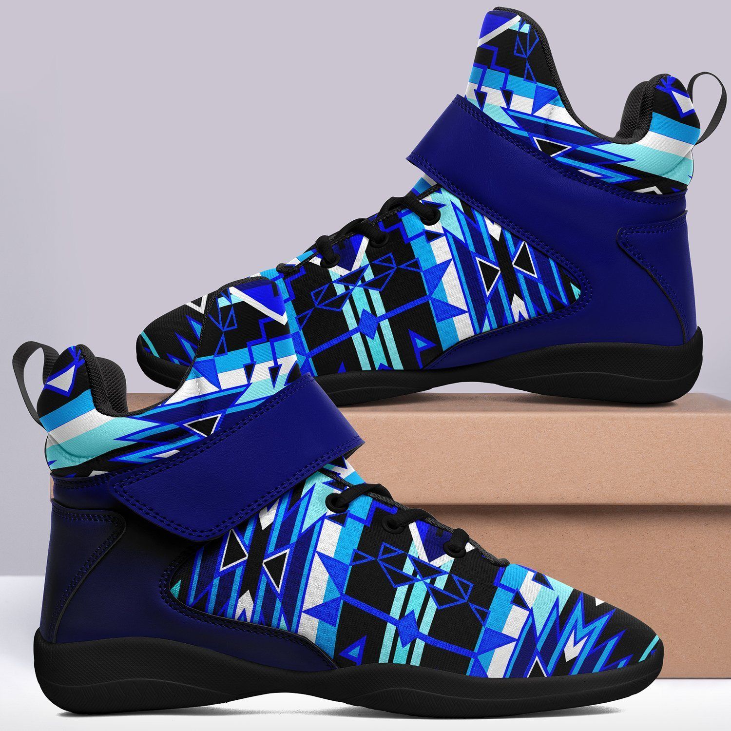 Force of Nature Winter Night Kid's Ipottaa Basketball / Sport High Top Shoes 49 Dzine