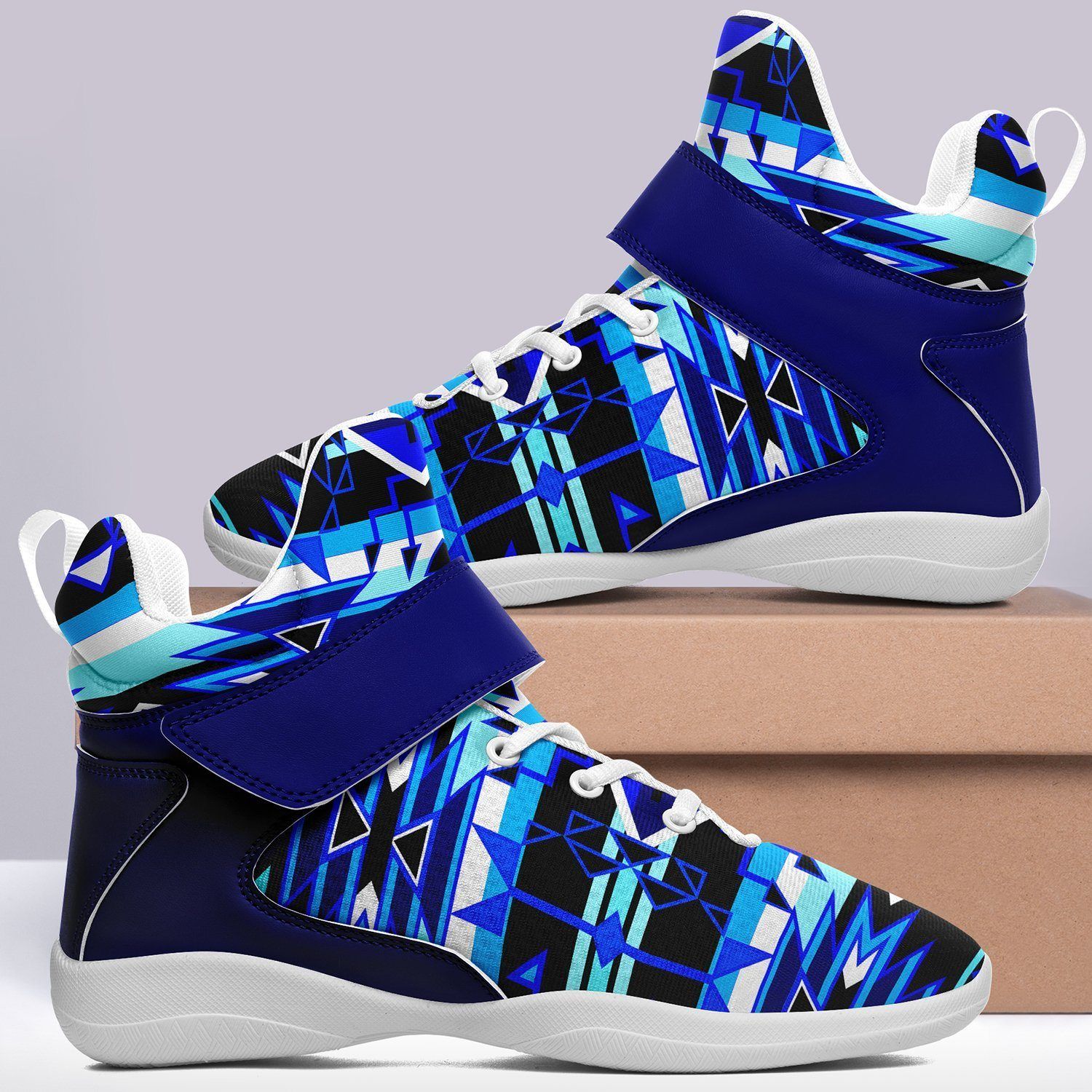 Force of Nature Winter Night Kid's Ipottaa Basketball / Sport High Top Shoes 49 Dzine