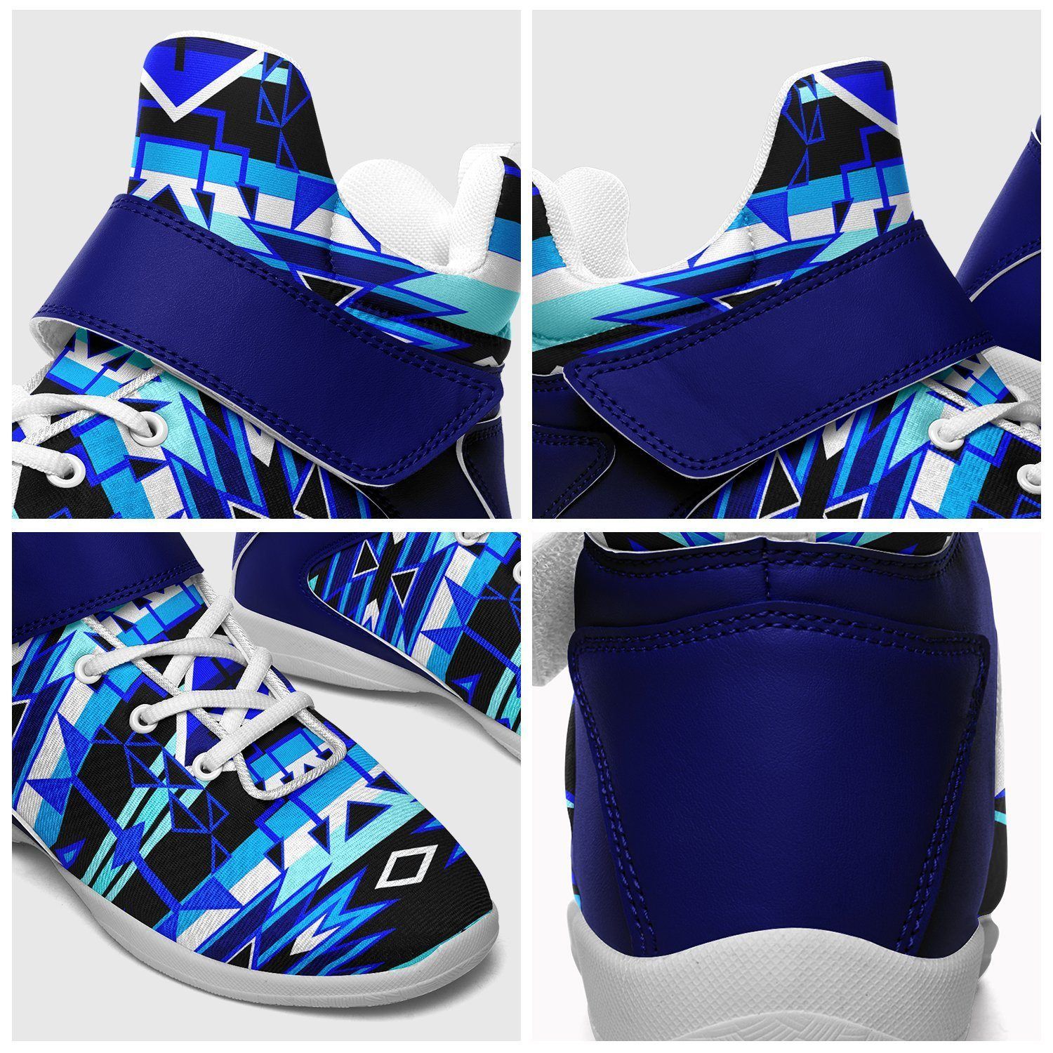 Force of Nature Winter Night Kid's Ipottaa Basketball / Sport High Top Shoes 49 Dzine