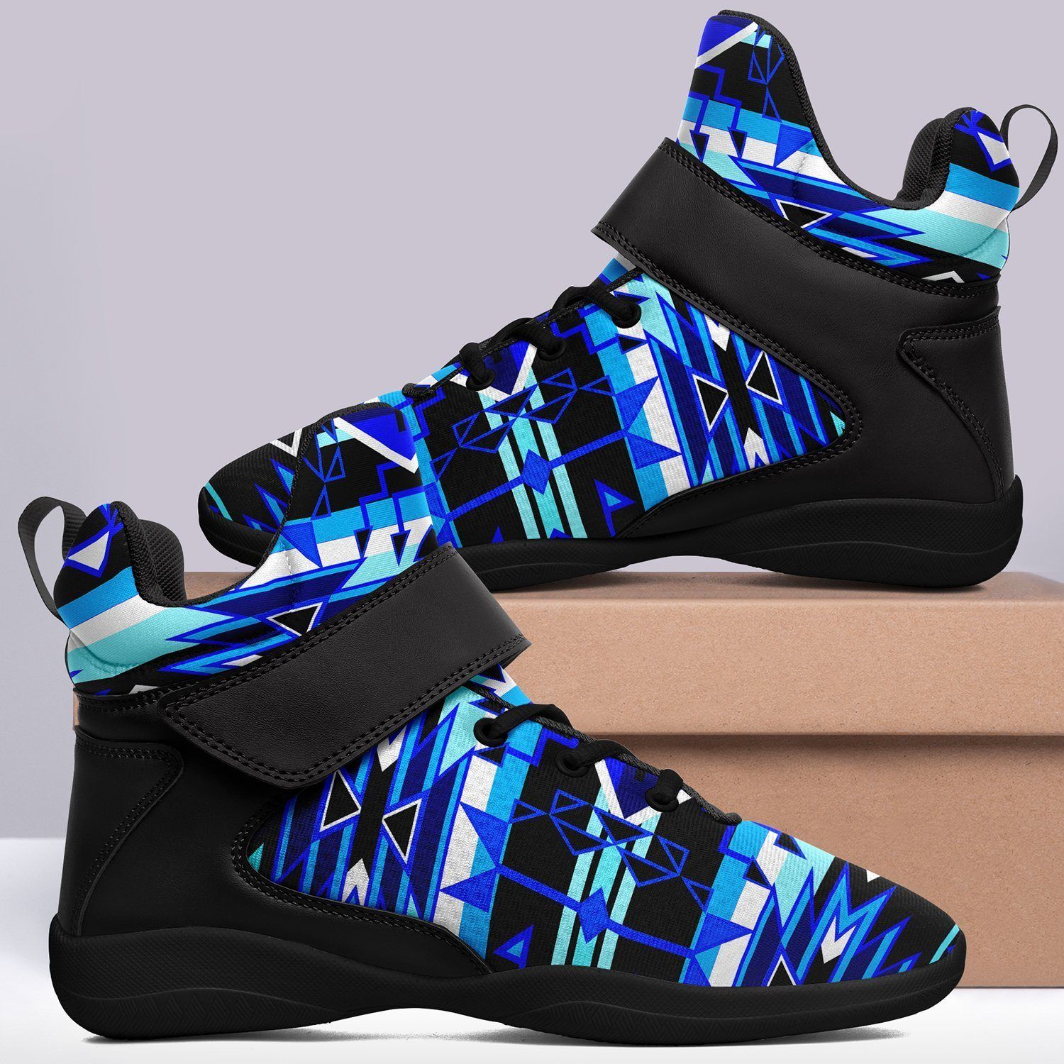 Force of Nature Winter Night Kid's Ipottaa Basketball / Sport High Top Shoes 49 Dzine