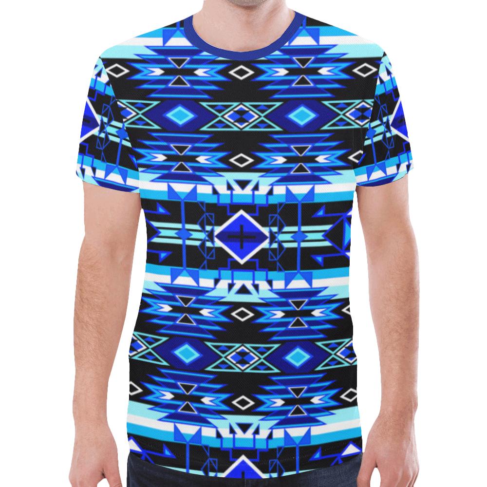 Force of Nature Winter Night New All Over Print T-shirt for Men (Model T45) New All Over Print T-shirt for Men (T45) e-joyer