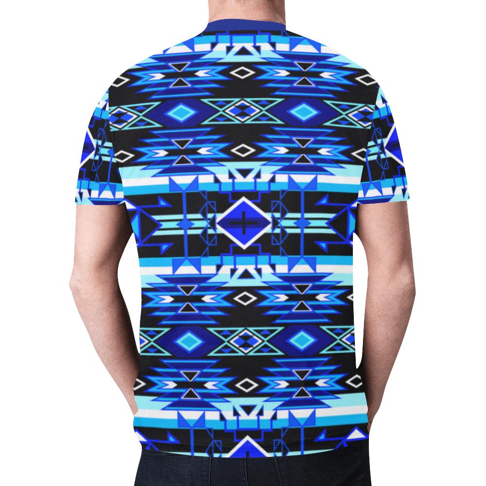 Force of Nature Winter Night New All Over Print T-shirt for Men (Model T45) New All Over Print T-shirt for Men (T45) e-joyer