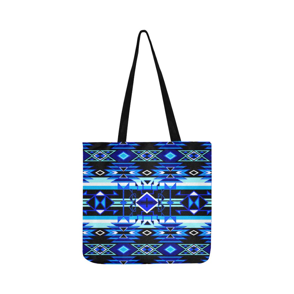 Force of Nature Winter Night Reusable Shopping Bag Model 1660 (Two sides) Shopping Tote Bag (1660) e-joyer