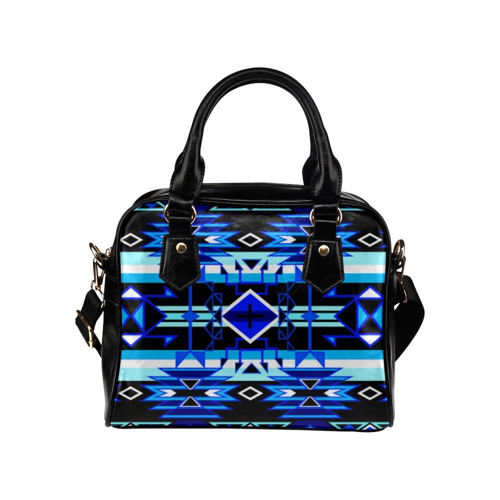 Force of Nature Winter Night Shoulder Handbag (Model 1634) Shoulder Handbags (1634) e-joyer