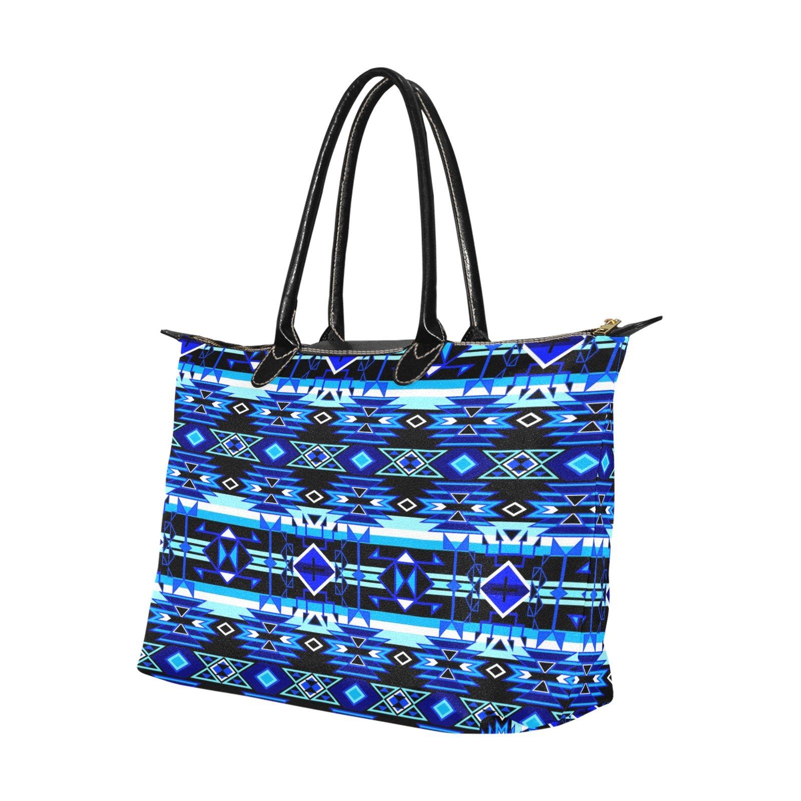 Force of Nature Winter Night Single-Shoulder Lady Handbag (Model 1714) bag e-joyer