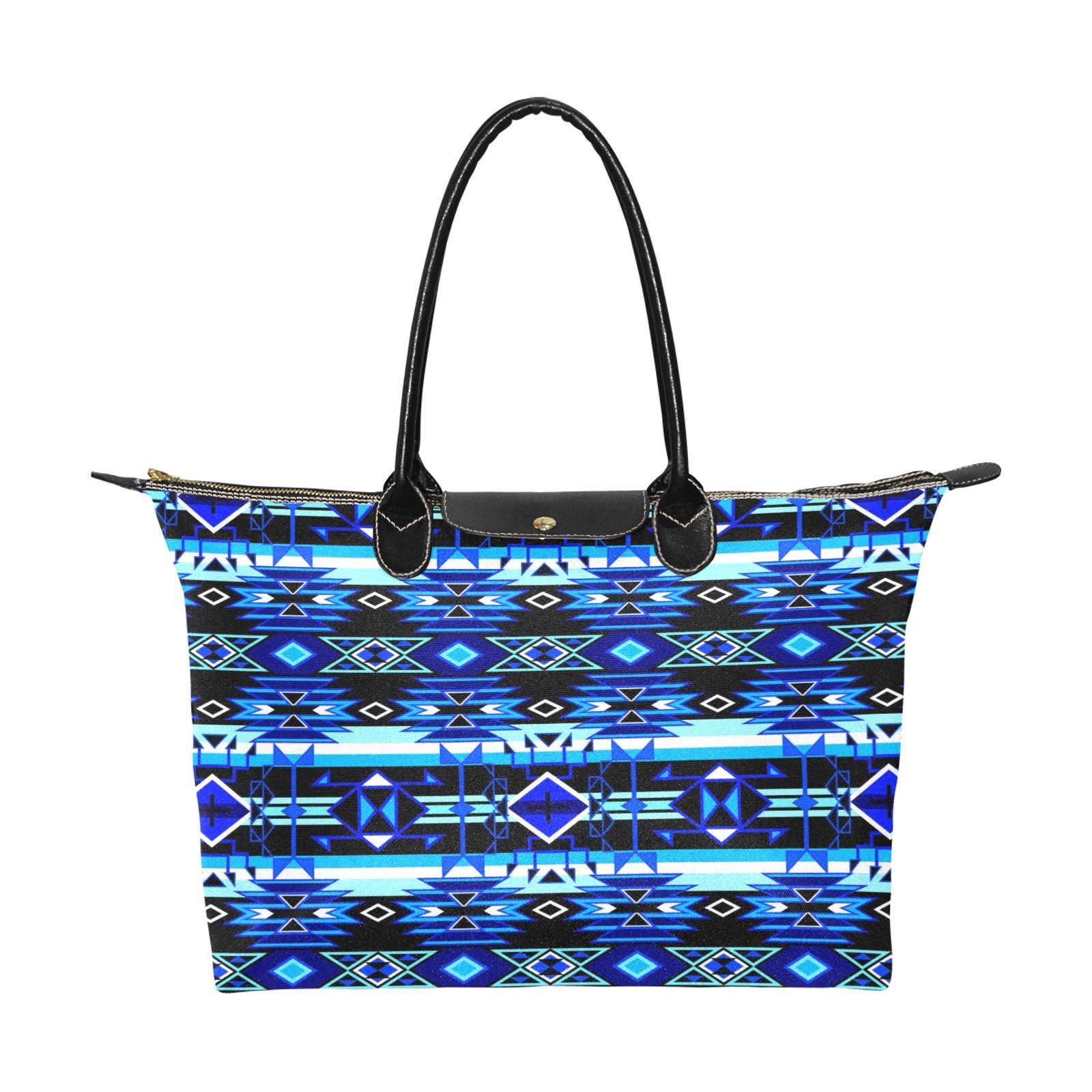 Force of Nature Winter Night Single-Shoulder Lady Handbag (Model 1714) bag e-joyer