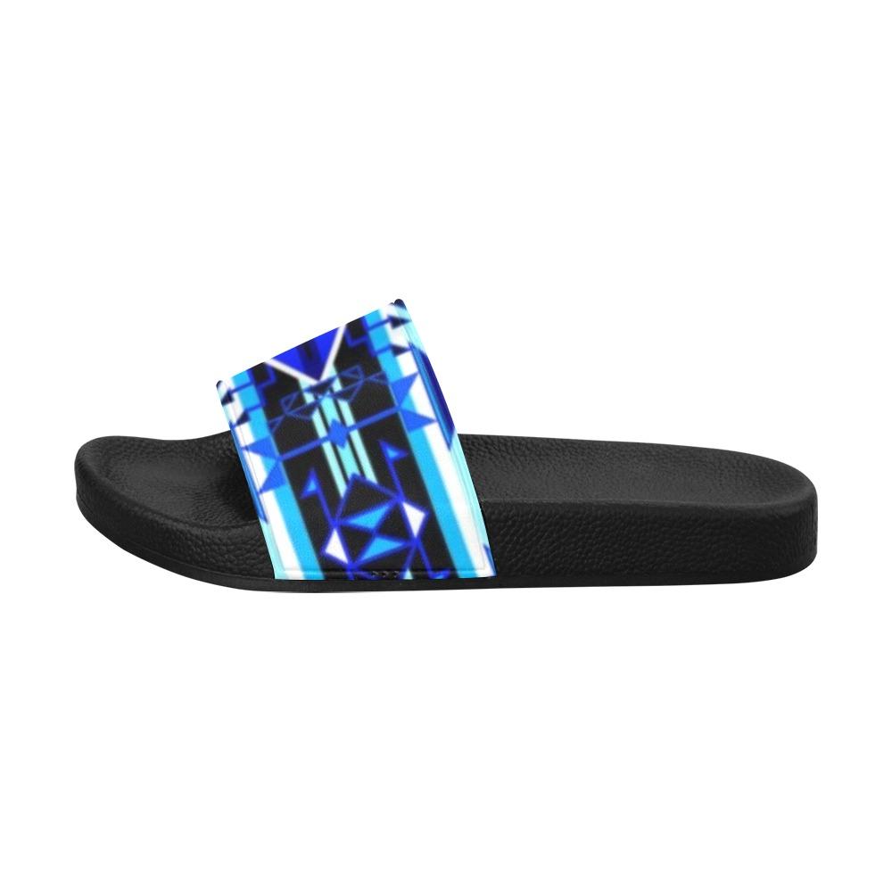 Force of Nature Winter Night Women's Slide Sandals (Model 057) Women's Slide Sandals (057) e-joyer