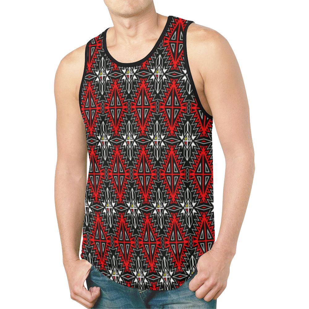 Four Directions New All Over Print Tank Top for Men (Model T46) New All Over Print Tank Top for Men (T46) e-joyer