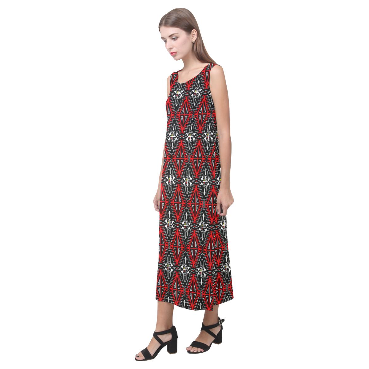 Four Directions Phaedra Sleeveless Open Fork Long Dress (Model D08) Phaedra Sleeveless Open Fork Long Dress (D08) e-joyer