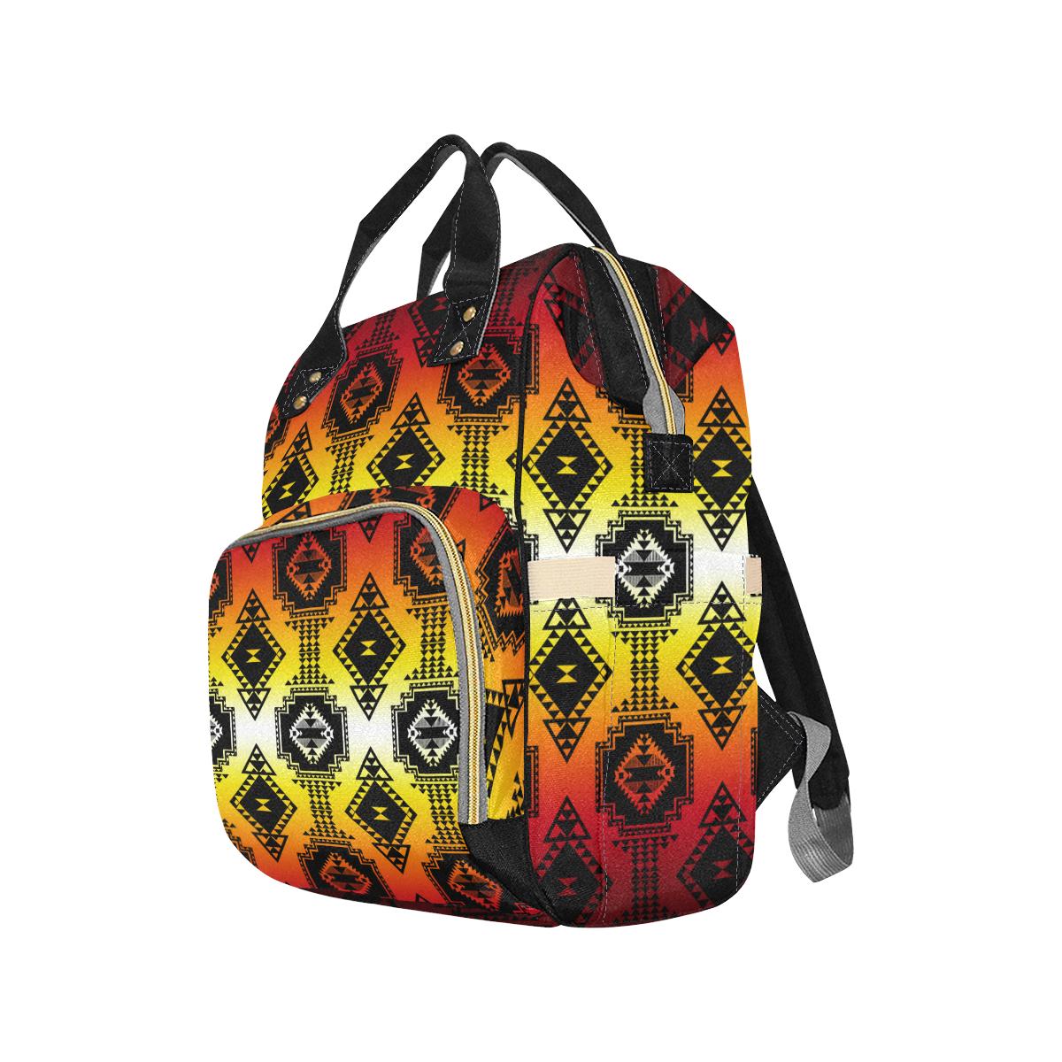 Gathering Fire Multi-Function Diaper Backpack (Model 1688) Diaper Backpack (1688) e-joyer