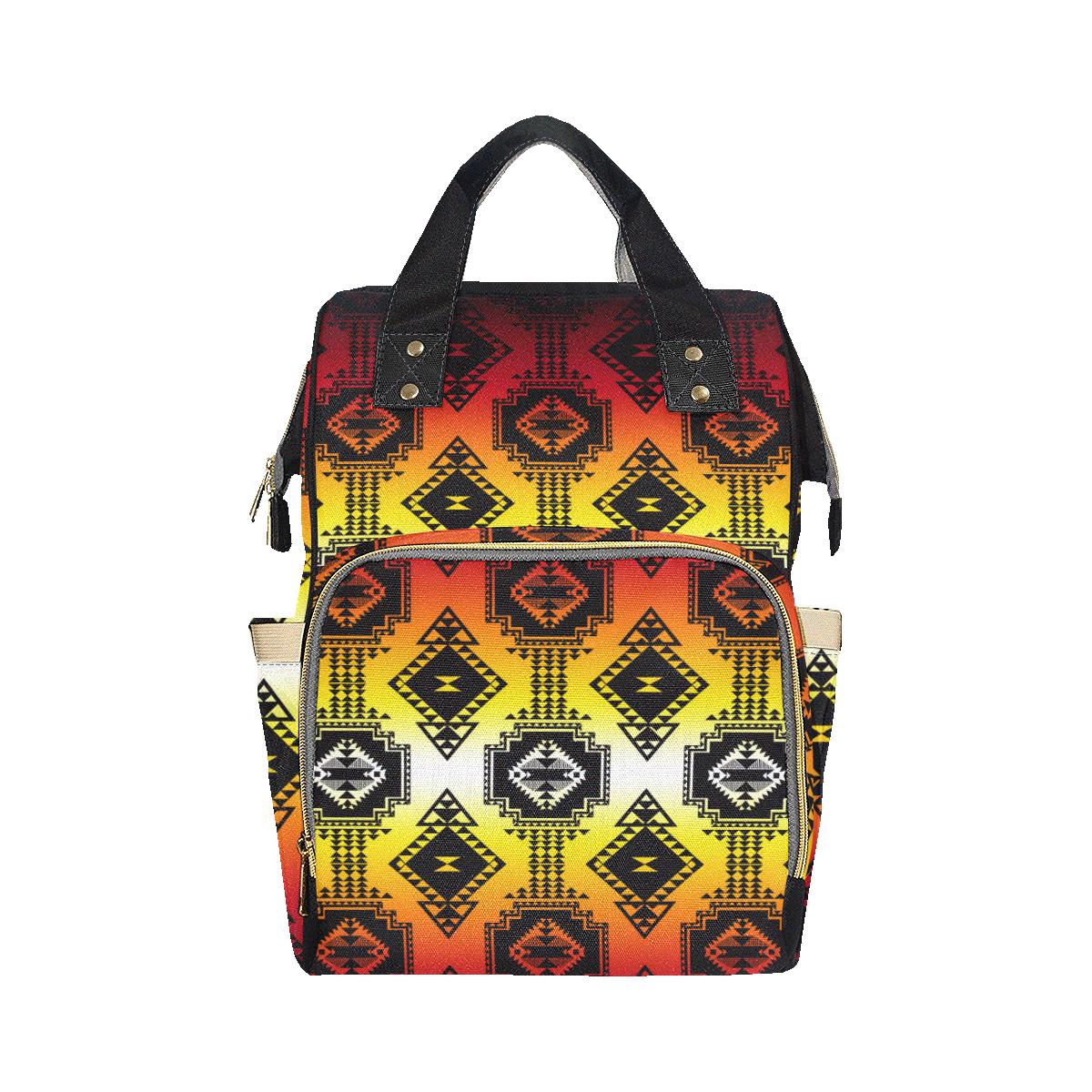 Gathering Fire Multi-Function Diaper Backpack (Model 1688) Diaper Backpack (1688) e-joyer