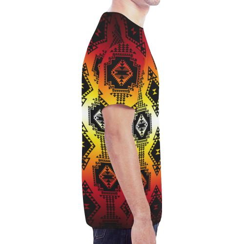 Gathering Fire New All Over Print T-shirt for Men (Model T45) New All Over Print T-shirt for Men (T45) e-joyer