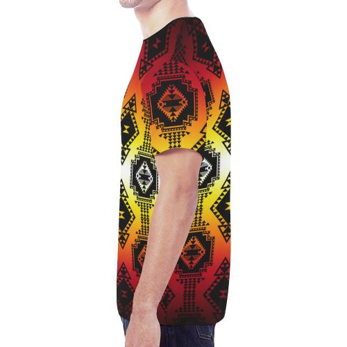 Gathering Fire New All Over Print T-shirt for Men (Model T45) New All Over Print T-shirt for Men (T45) e-joyer