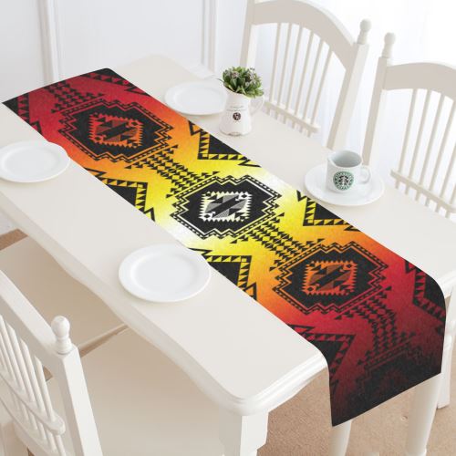 Gathering Fire Table Runner 16x72 inch Table Runner 16x72 inch e-joyer
