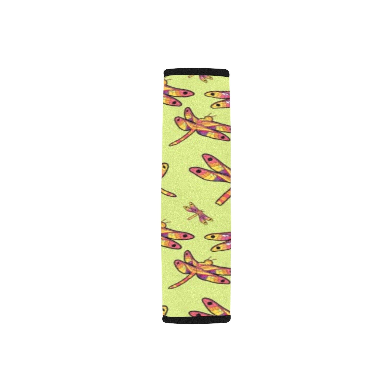 Gathering Lime Car Seat Belt Cover 7''x12.6'' (Pack of 2) Car Seat Belt Cover 7x12.6 (Pack of 2) e-joyer
