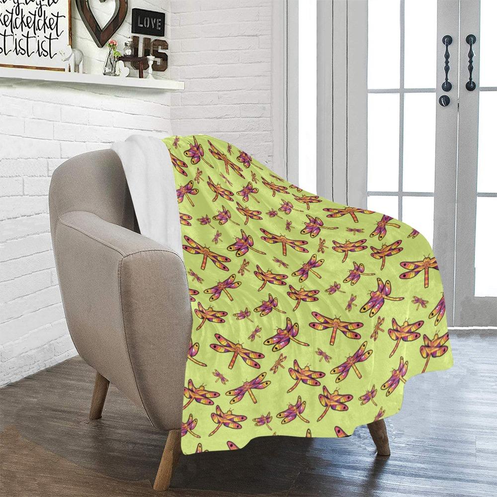 Gathering Lime Ultra-Soft Micro Fleece Blanket 40"x50" Ultra-Soft Blanket 40''x50'' e-joyer