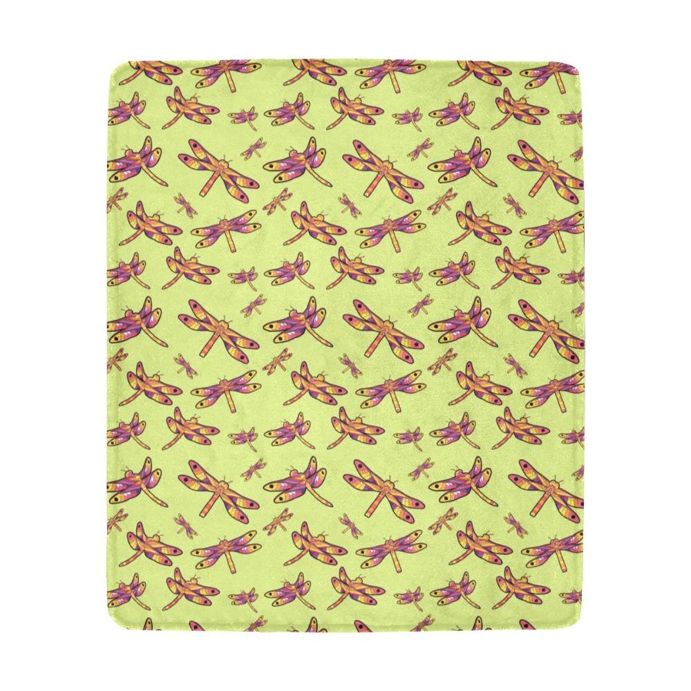 Gathering Lime Ultra-Soft Micro Fleece Blanket 50"x60" Ultra-Soft Blanket 50''x60'' e-joyer