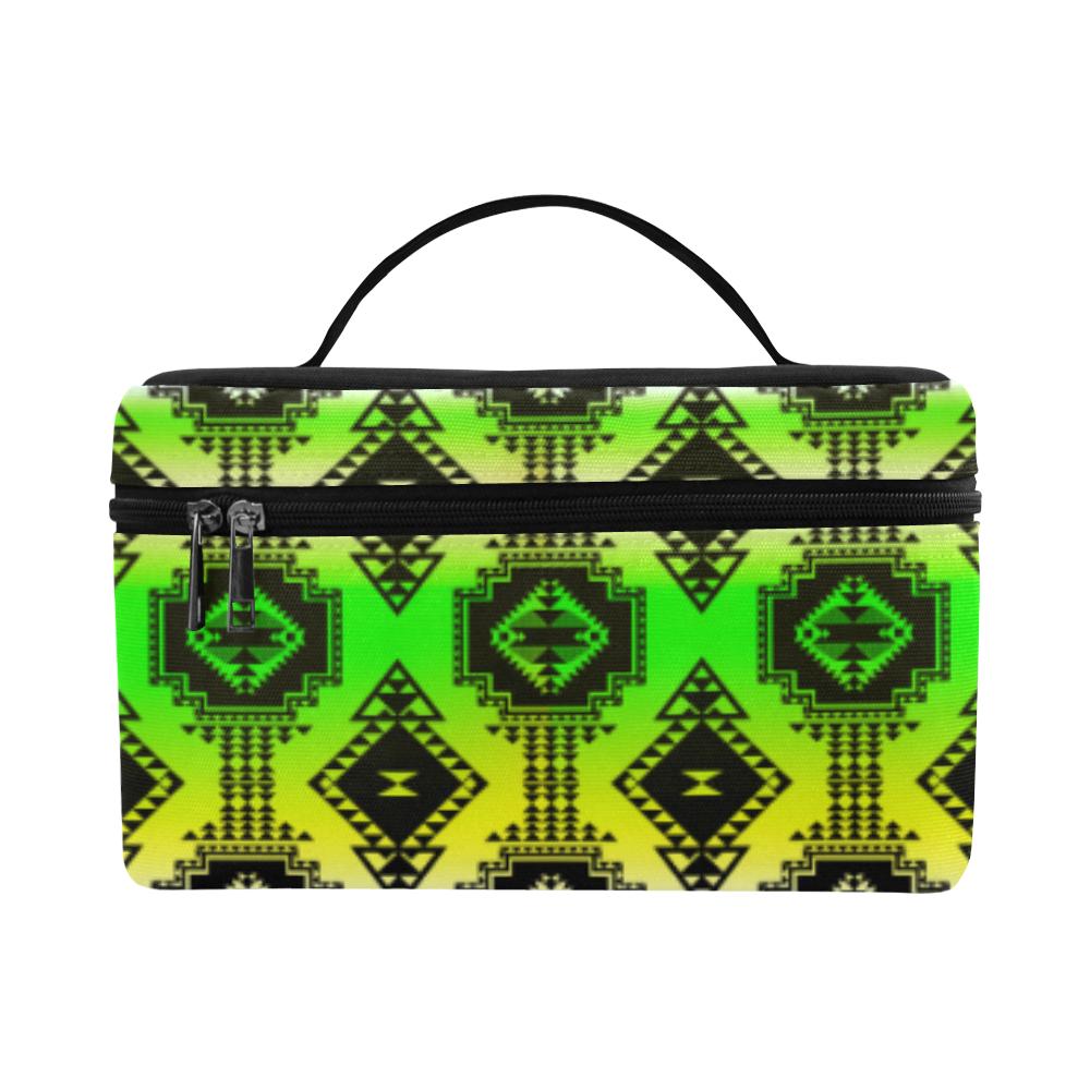 Gathering Meadow Cosmetic Bag/Large (Model 1658) Cosmetic Bag e-joyer