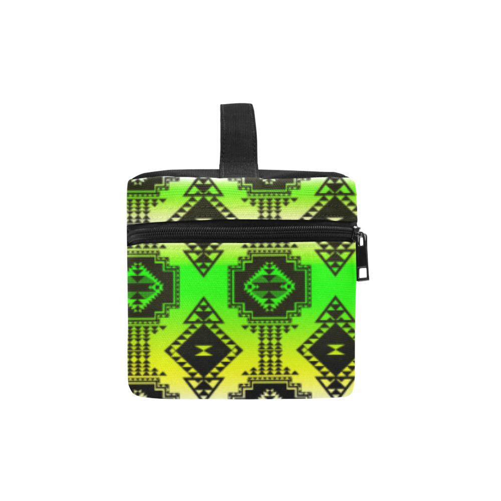 Gathering Meadow Cosmetic Bag/Large (Model 1658) Cosmetic Bag e-joyer