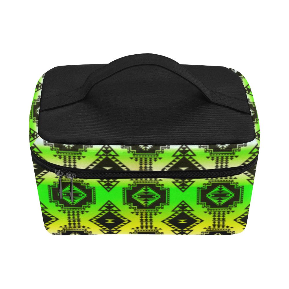 Gathering Meadow Cosmetic Bag/Large (Model 1658) Cosmetic Bag e-joyer