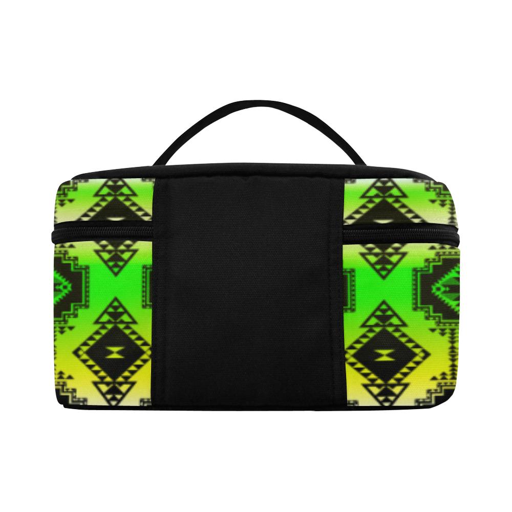 Gathering Meadow Cosmetic Bag/Large (Model 1658) Cosmetic Bag e-joyer
