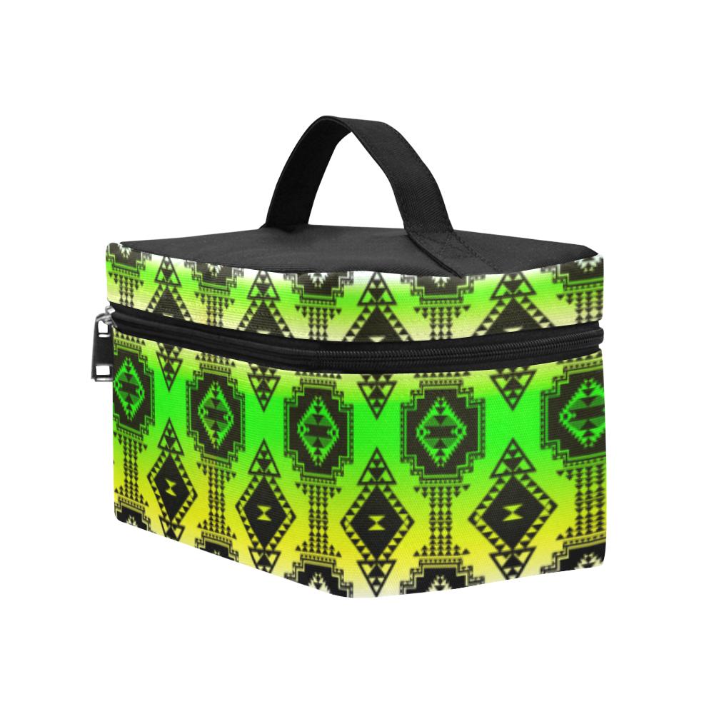Gathering Meadow Cosmetic Bag/Large (Model 1658) Cosmetic Bag e-joyer