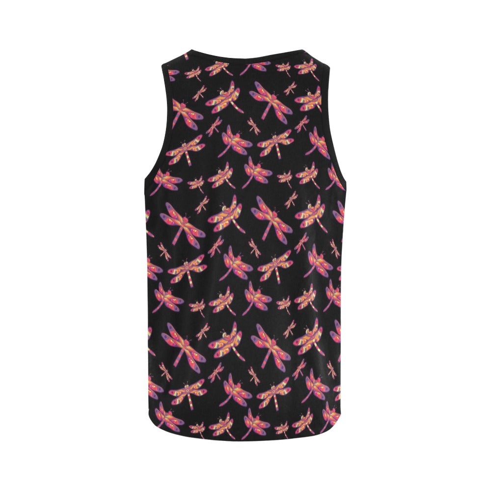 Gathering Noir All Over Print Tank Top for Women (Model T43) All Over Print Tank Top for Women (T43) e-joyer