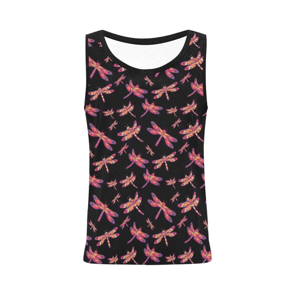 Gathering Noir All Over Print Tank Top for Women (Model T43) All Over Print Tank Top for Women (T43) e-joyer
