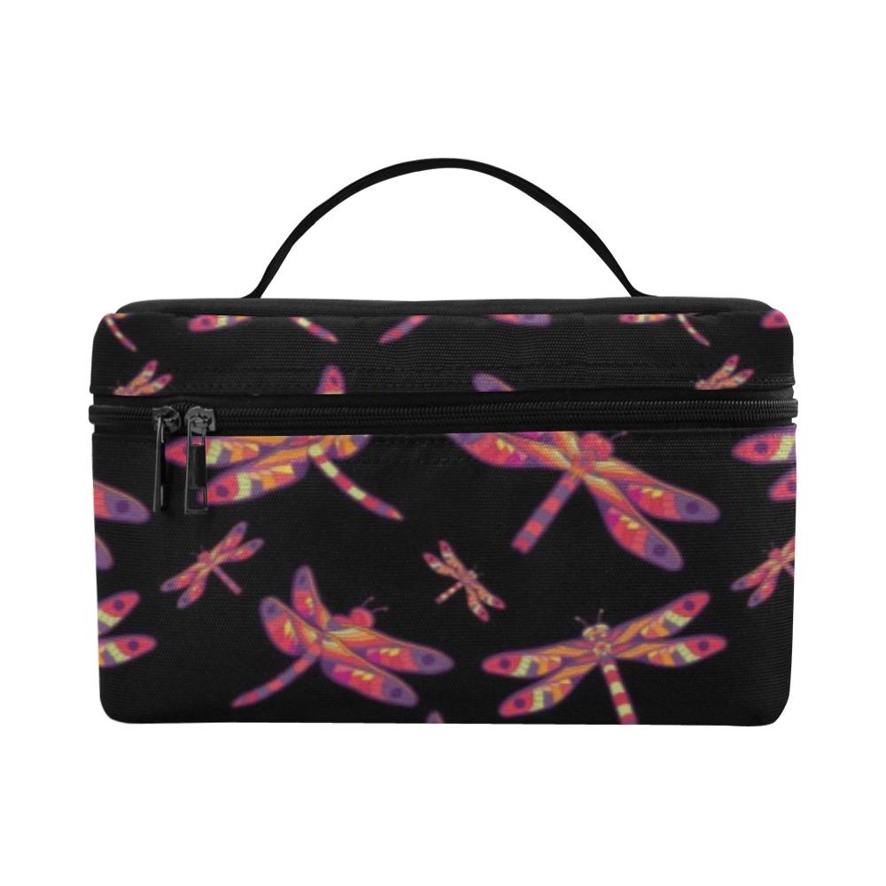 Gathering Noir Cosmetic Bag/Large (Model 1658) bag e-joyer