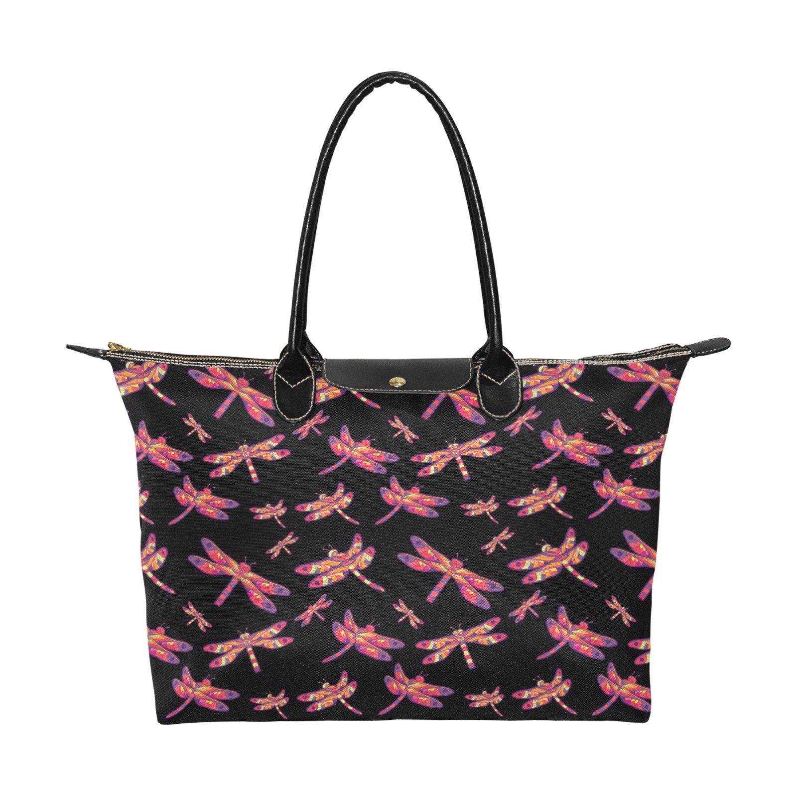 Gathering Noir Single-Shoulder Lady Handbag (Model 1714) bag e-joyer