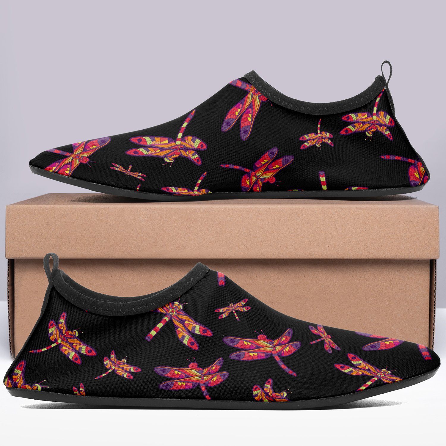 Gathering Noir Sockamoccs Slip On Shoes Herman