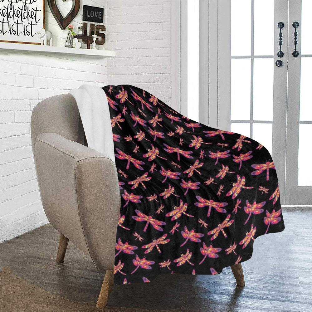 Gathering Noir Ultra-Soft Micro Fleece Blanket 40"x50" Ultra-Soft Blanket 40''x50'' e-joyer