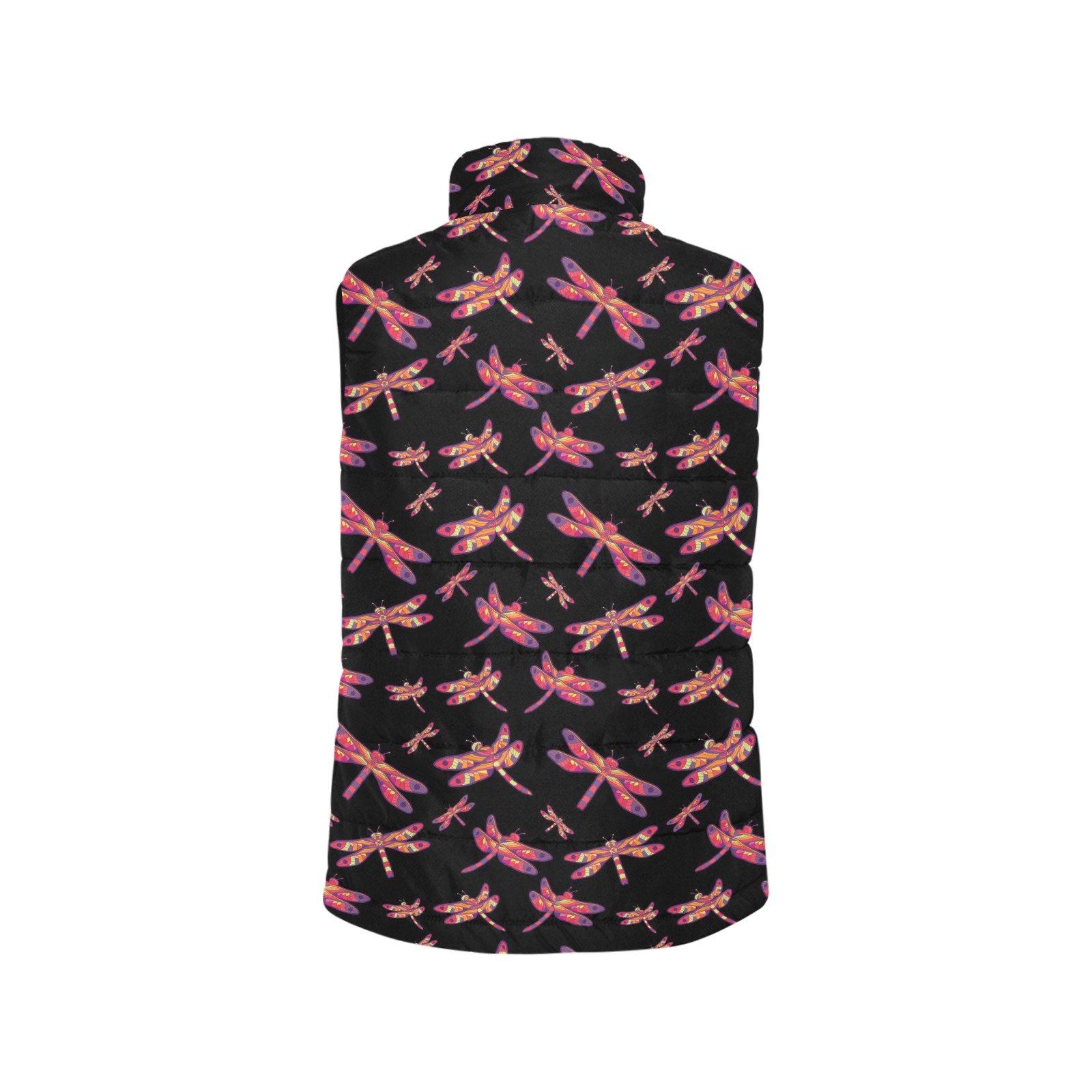Gathering Noir Women's Padded Vest Jacket (Model H44) Women's Padded Vest Jacket (H44) e-joyer