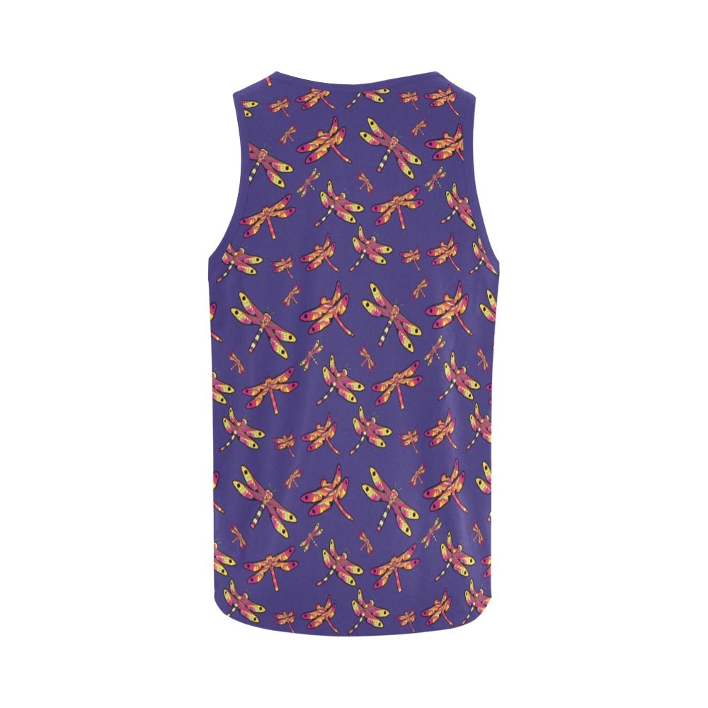 Gathering Purple All Over Print Tank Top for Women (Model T43) All Over Print Tank Top for Women (T43) e-joyer