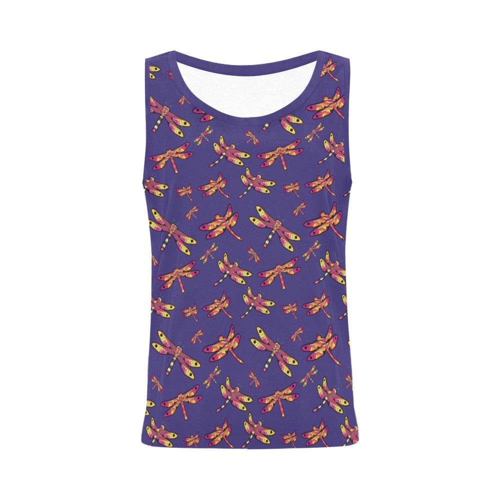Gathering Purple All Over Print Tank Top for Women (Model T43) All Over Print Tank Top for Women (T43) e-joyer