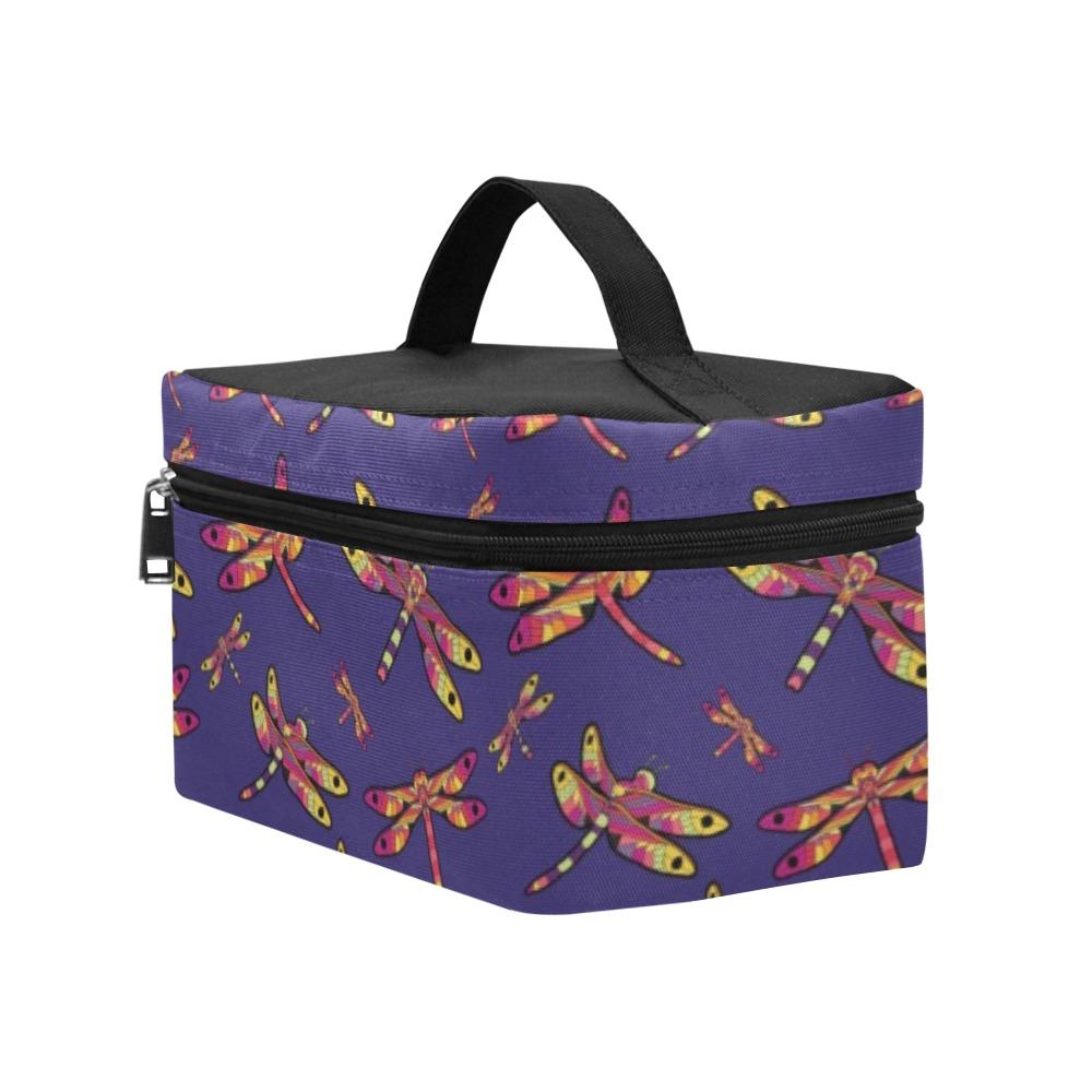 Gathering Purple Cosmetic Bag/Large (Model 1658) bag e-joyer
