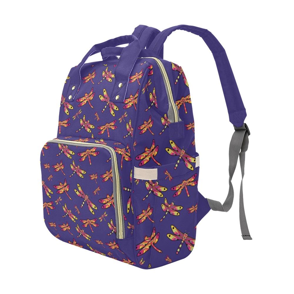 Gathering Purple Multi-Function Diaper Backpack/Diaper Bag (Model 1688) bag e-joyer