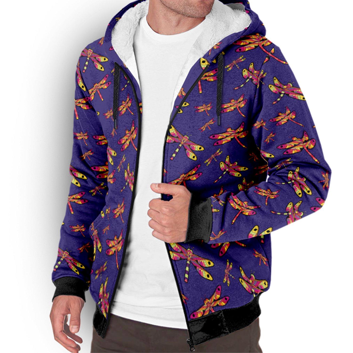 Gathering Purple Sherpa Hoodie hoodie Herman