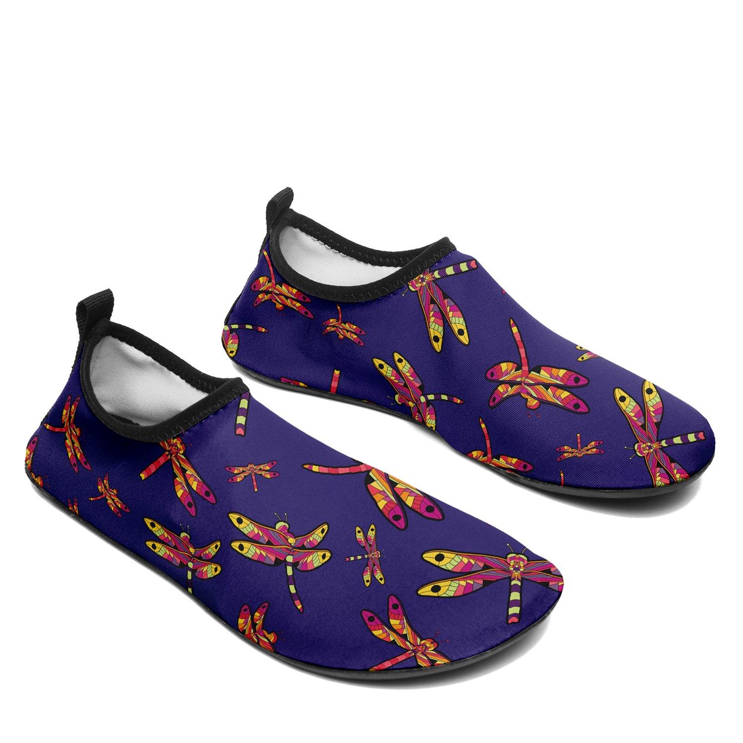 Gathering Purple Sockamoccs Slip On Shoes Herman