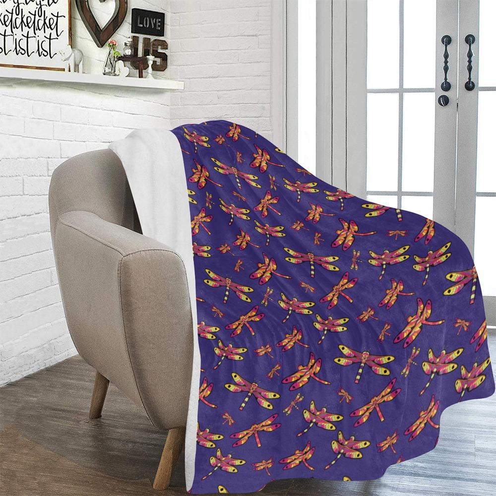Gathering Purple Ultra-Soft Micro Fleece Blanket 60"x80" Ultra-Soft Blanket 60''x80'' e-joyer