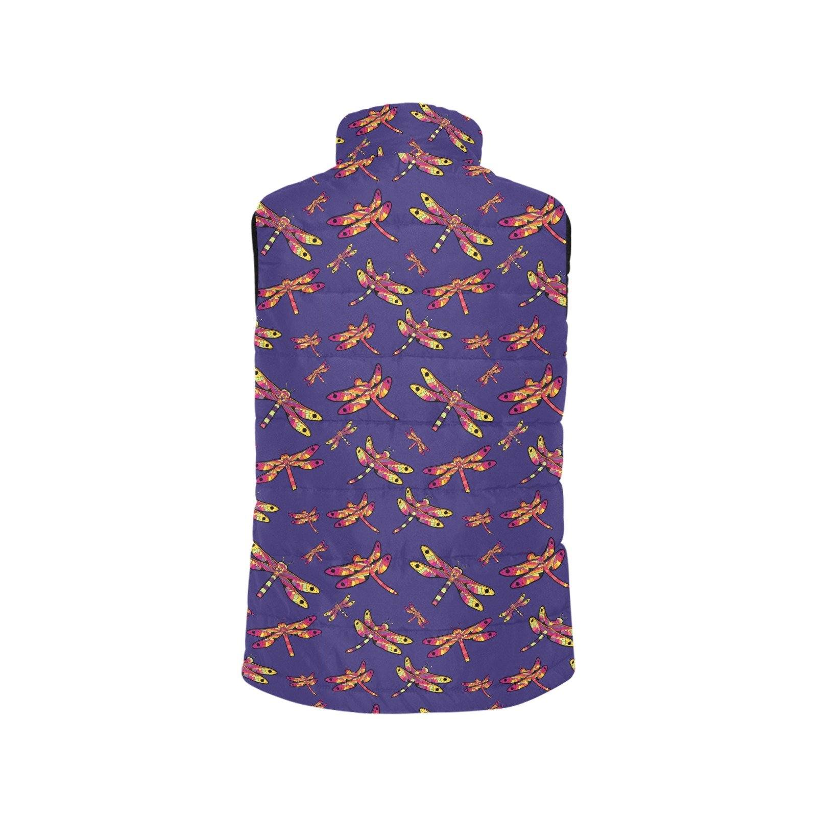 Gathering Purple Women's Padded Vest Jacket (Model H44) Women's Padded Vest Jacket (H44) e-joyer