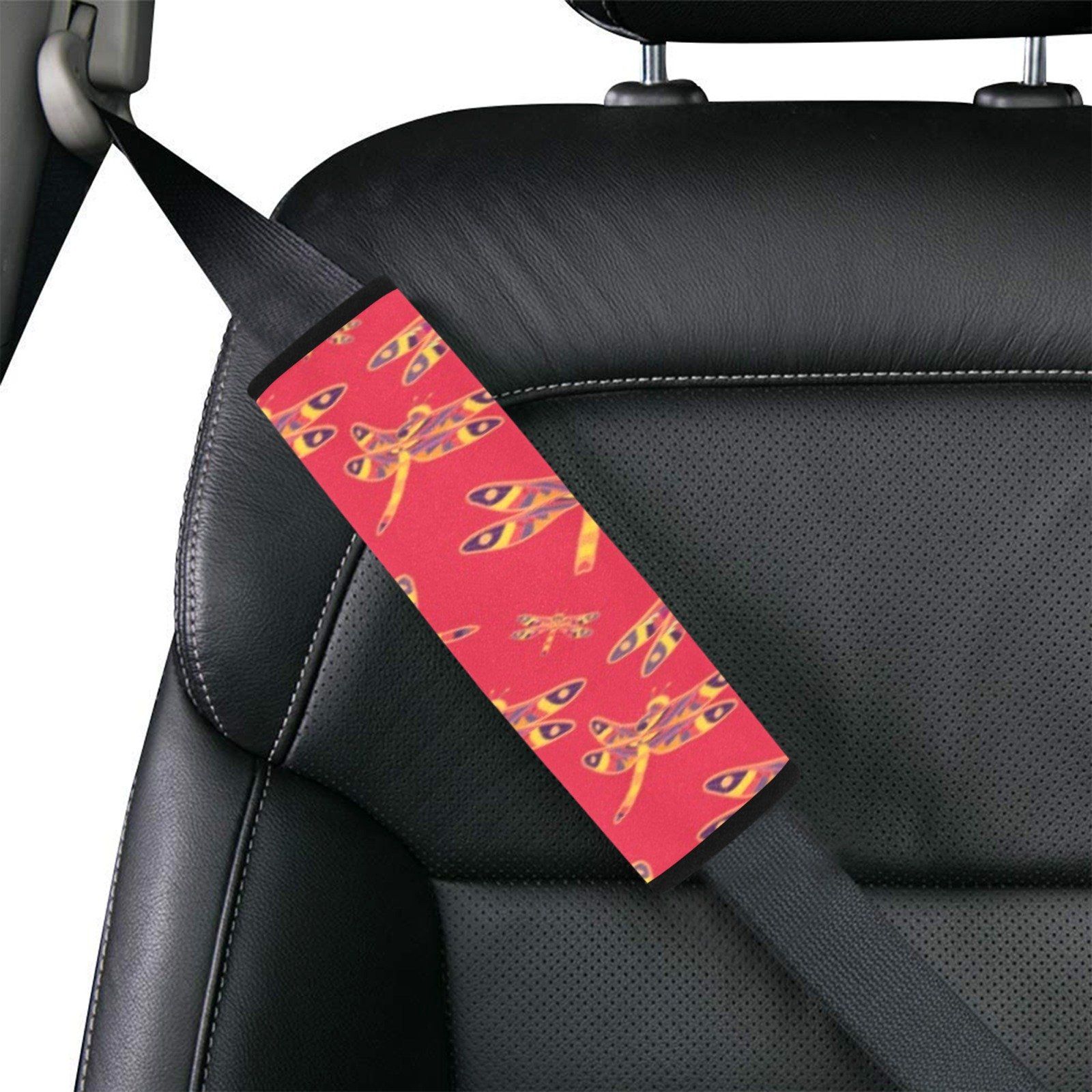 Gathering Rouge Car Seat Belt Cover 7''x12.6'' (Pack of 2) Car Seat Belt Cover 7x12.6 (Pack of 2) e-joyer
