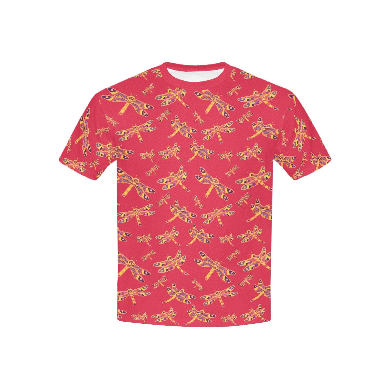 Gathering Rouge Kids' All Over Print T-shirt (USA Size) (Model T40) All Over Print T-shirt for Kid (T40) e-joyer