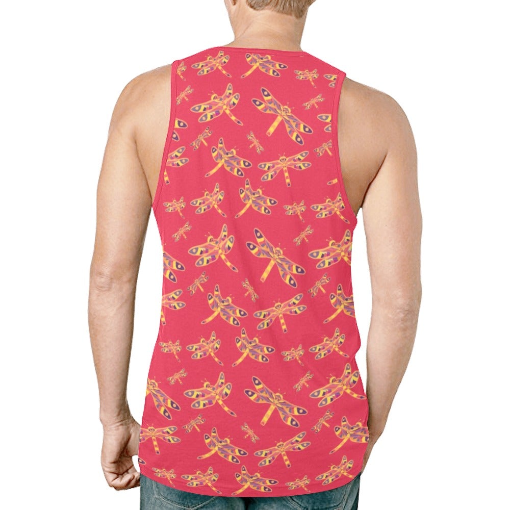 Gathering Rouge New All Over Print Tank Top for Men (Model T46) New All Over Print Tank Top for Men (T46) e-joyer
